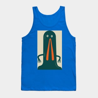 Green Ghost Tank Top